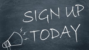 Sign up today