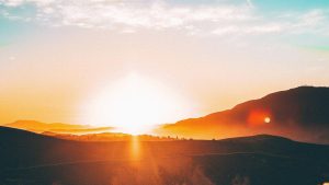 Sunrise sparkle